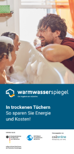 Warmwasserspiegel für Deutschland