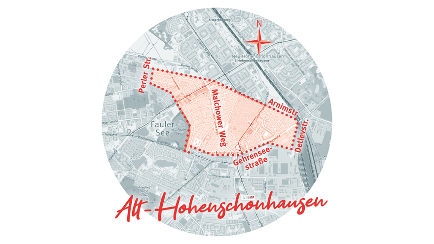 Alt-Hohenschönhausen Karte Berlin