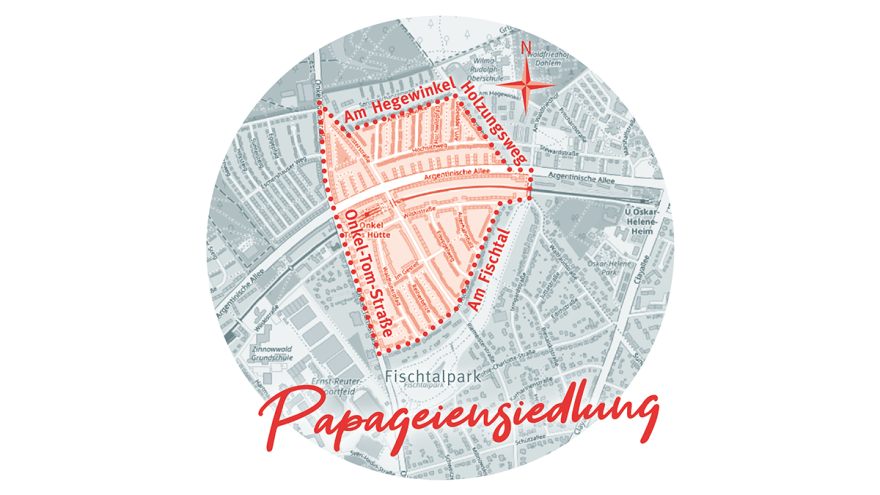 Papageiensiedlung Karte Berlin