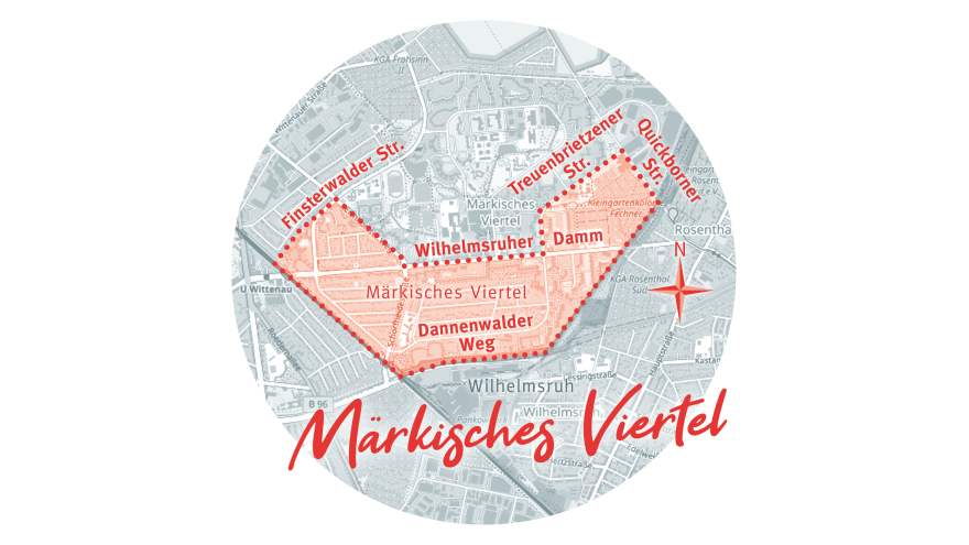 Karte Märkisches Viertel Berlin
